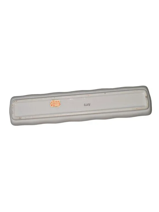 Lefton Vintage Japanese Hat pin olive relish Tray with Floral Daisy - Picture 4 of 9